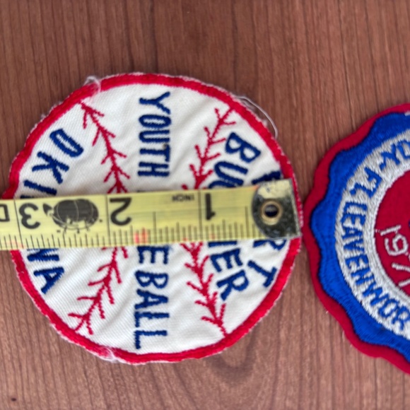 Vintage Okinawa and Texas Baseball uniform patches - Picture 5 of 8